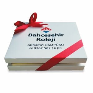 Büyük Boy Karton Kutuda Draje ve Spesiyal Çikolata